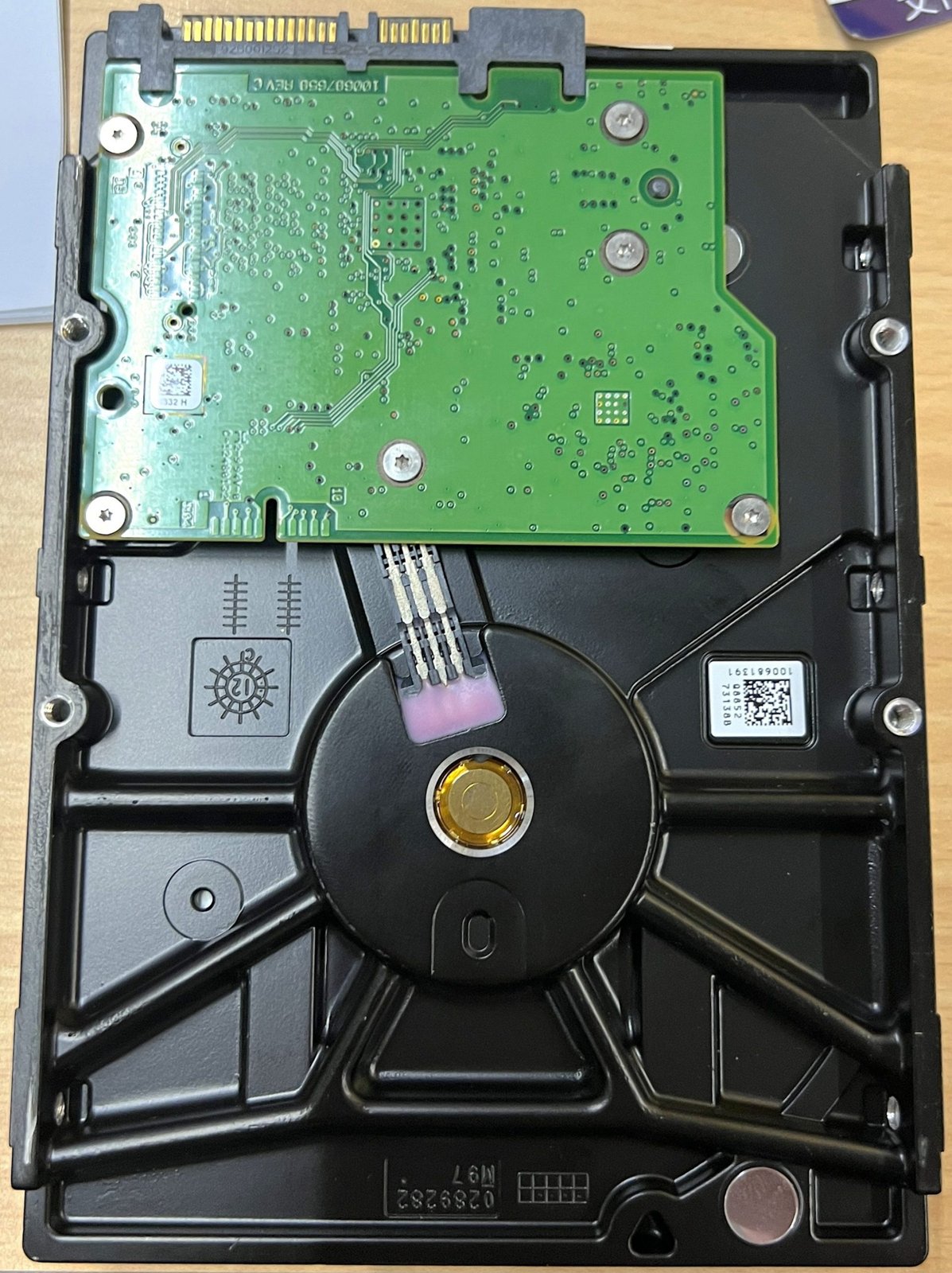HDD Seagate ST3000DM001 3 ТБ 3,5″ SATA — б/у — ілюстрація моделі