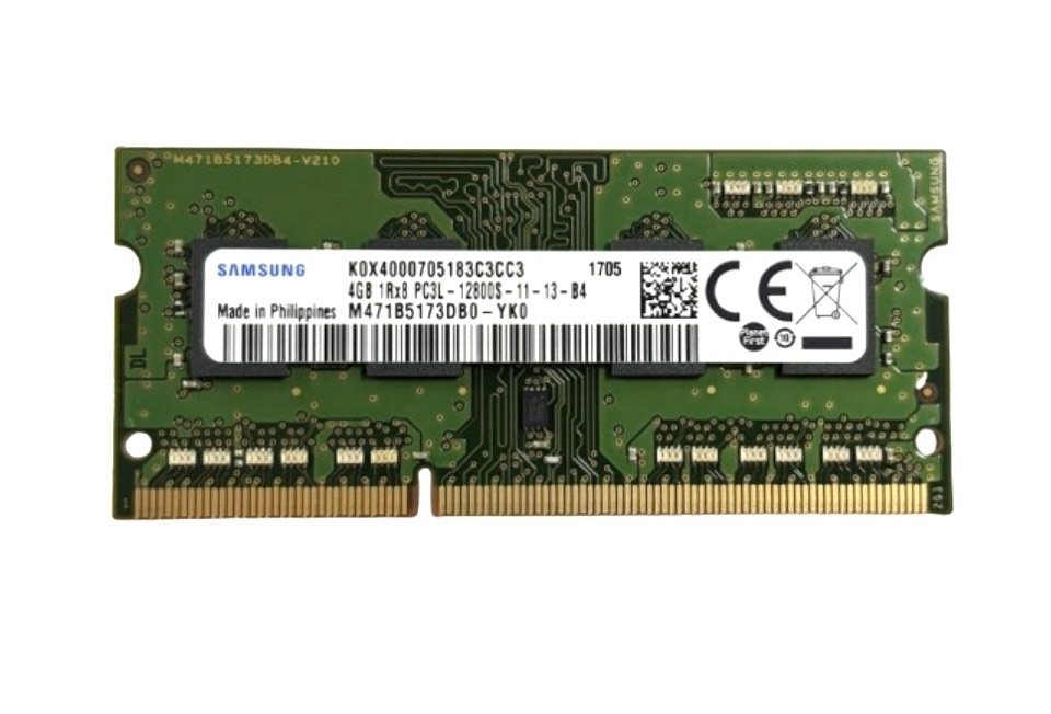 Пам’ять Samsung 4 ГБ DDR3L-1600 SO-DIMM — б/у — ілюстрація моделі