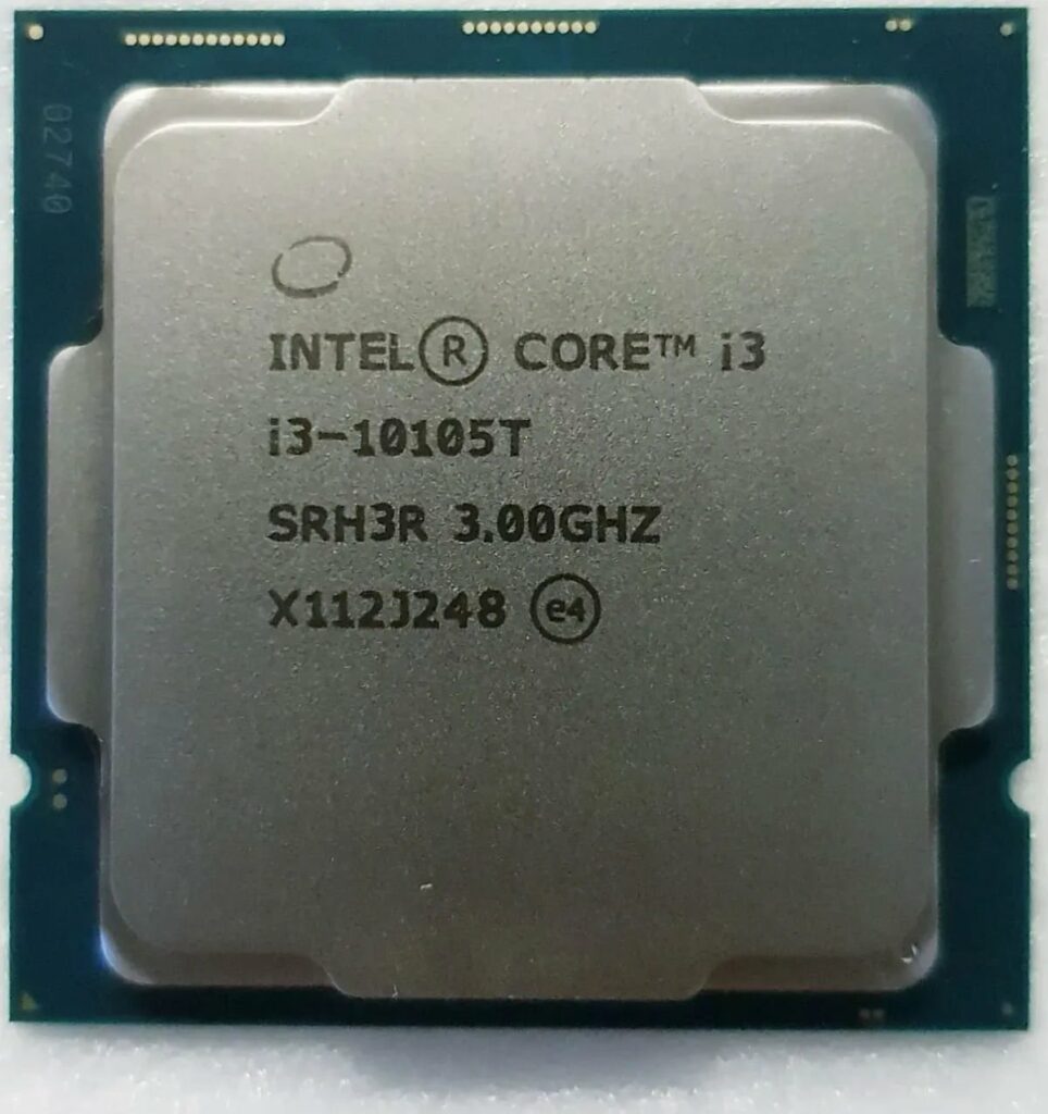 Used Intel Core i3-10105T processor